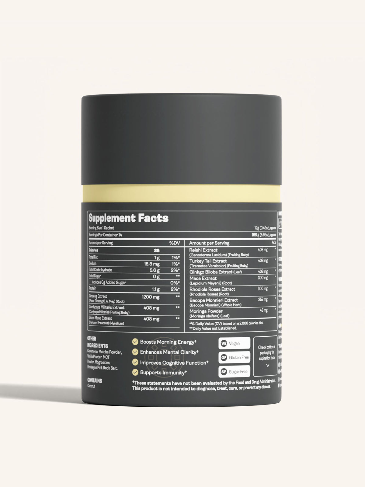 AM: Sunrise Blend, Vanilla Matcha