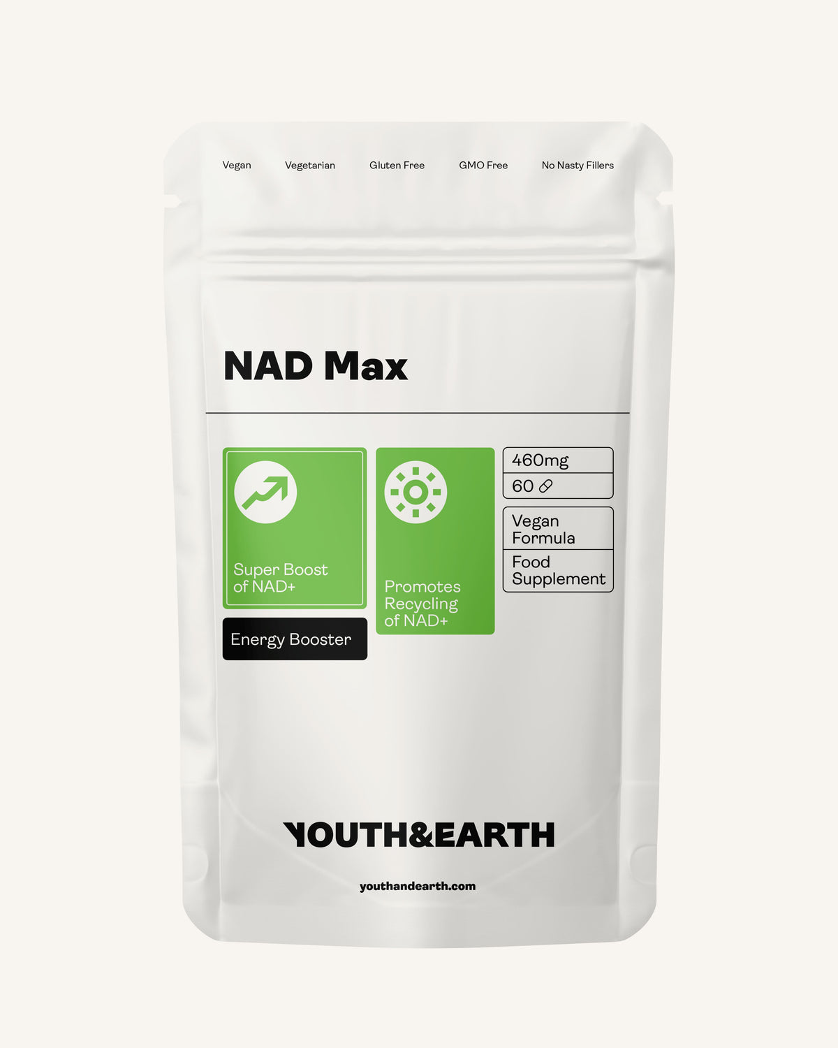 NAD Max 460mg x 60 Capsules
